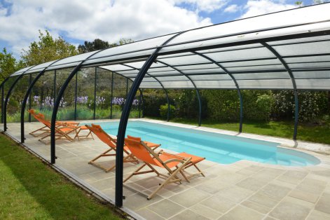 espace detente piscine